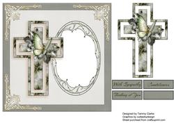 With Sympathy Card Topper