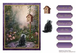 'on the Look Out' Card Topper