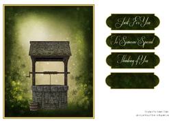 'wishing You Well' Card Topper