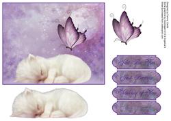 'keeping a Silent Watch' Card Topper