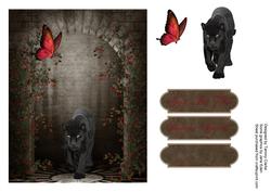 Black Panther Card Toper
