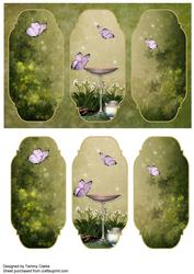 Beautiful Butterfly Card Topper