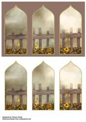 Sunflower Card Topper