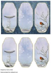 Winter Robin Card Topper
