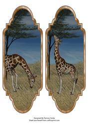 Giraffe Topper Set 1