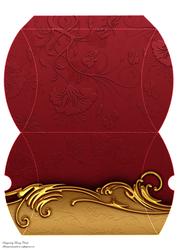 Deep Reds and Golds Pillow Box