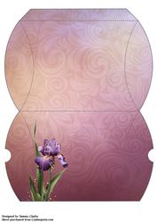 Gentle Iris Pillow Box