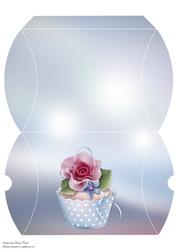 Sweet Cupcake Pillow Box