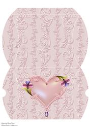 Sweet Pink Love Pillow Box