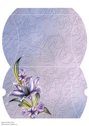 Winter Flowers Pillow Box