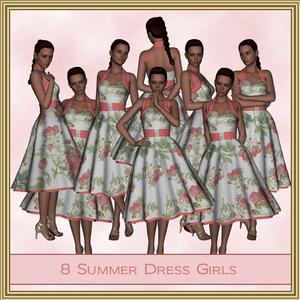 8 Summer Dress Girls