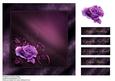 Pretty Purple Rose Card Topper