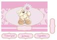 Adorable Teddies Daisy Love Card Topper