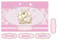 Adorable Teddies 'playtime Love' Card Topper