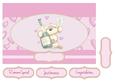 Adorable Teddies 'pop the Cork!' Card Topper