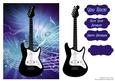 Great Guitar Card Topper