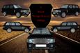 5 Black 'range Rover' Cars