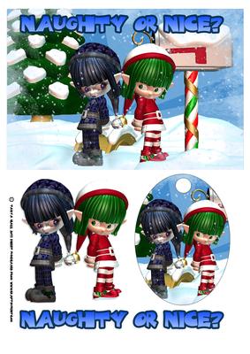Christmas Elf, Naughty or Nice?