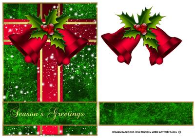 Quick and Simple Christmas Card Front