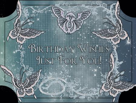 Birthday Butterfly Easel Card and Envelope