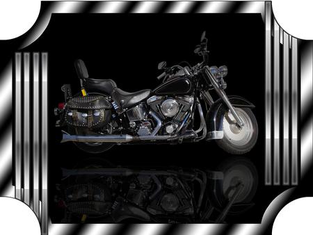 Easel Card Kit and Envelope Motorbike