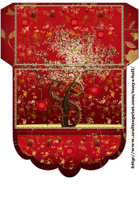 Chinese New Year Red Money Card