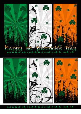 St. Patrick's Day Modern Front Quick Card