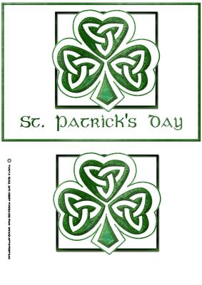 St. Patrick's Day Card Front