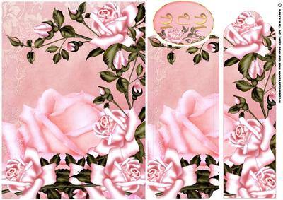 Bookmark Birthday or Mother's Day Card