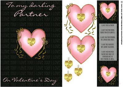 Partner, Stylish Valentine's Day Card
