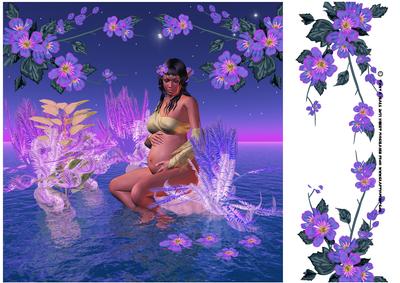 Pregnancy Greeting Card Front