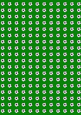 Football Fan Backing Paper
