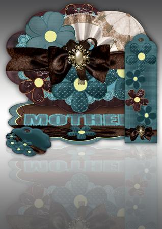 Shabby Chic Mother's Day Easel Card