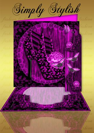 Shoe Birthday or Any Occasion Card Kit