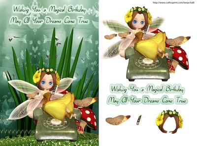 Thoroughly Modern Fairy Quick Card Front