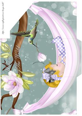 Baby Girl Money Gift Card