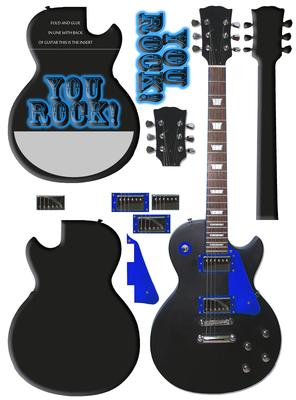 You Rock Guitar Birthday Card