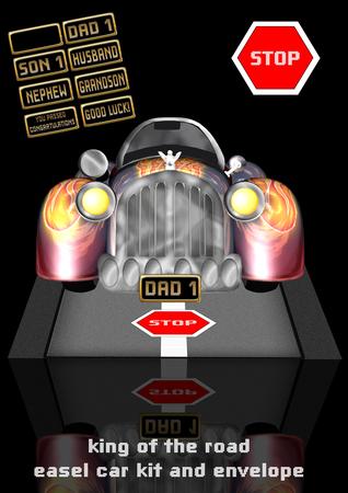Car Shaped Easel Car Kit