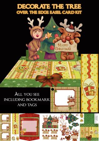 Fun Over the Edge Christmas Card Kit