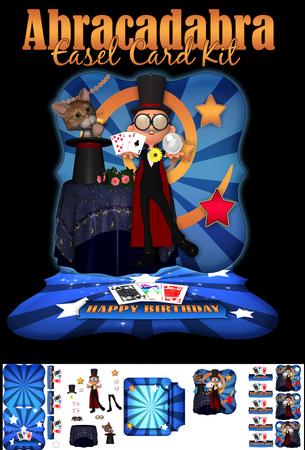 Abracadabra Birthday Easel Kit