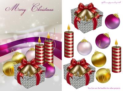 Christmas Decoration Quick Card