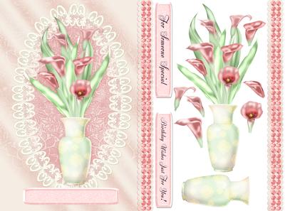 Carla Lily Birthday or Other Occasion Card Front