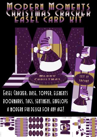 Christmas Cracker Easel Card Kit