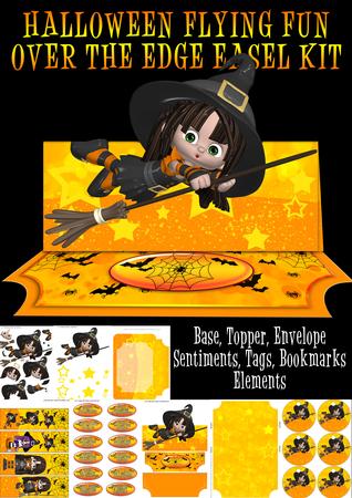 Halloween Flying Fun Over the Edge Easel Kit