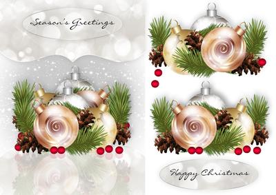 Modern Stylish Christmas Quick Card