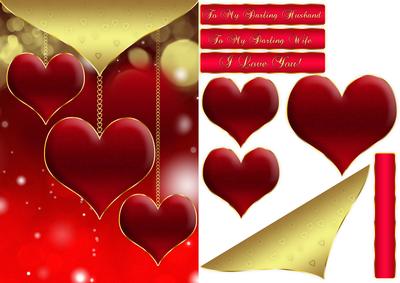 Love and Romance Valentine's Greeting Card