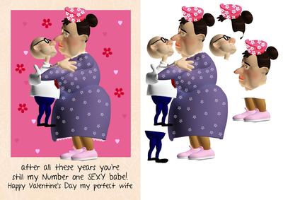 Wife Humor Valentine's Day Quick Step Card