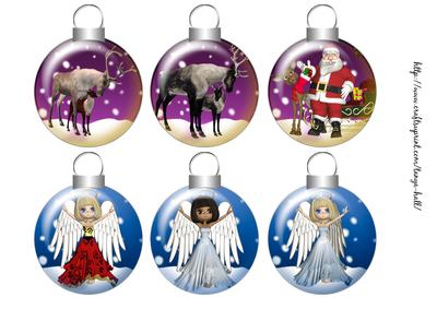 Angel and Other Christmas Baubles