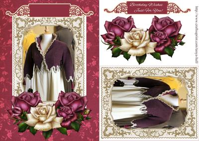 Regency Clothing Birthday Greeting Card