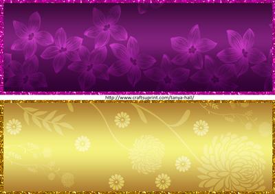 Two Large Dl Stylish Backgrounds Bit of Bling